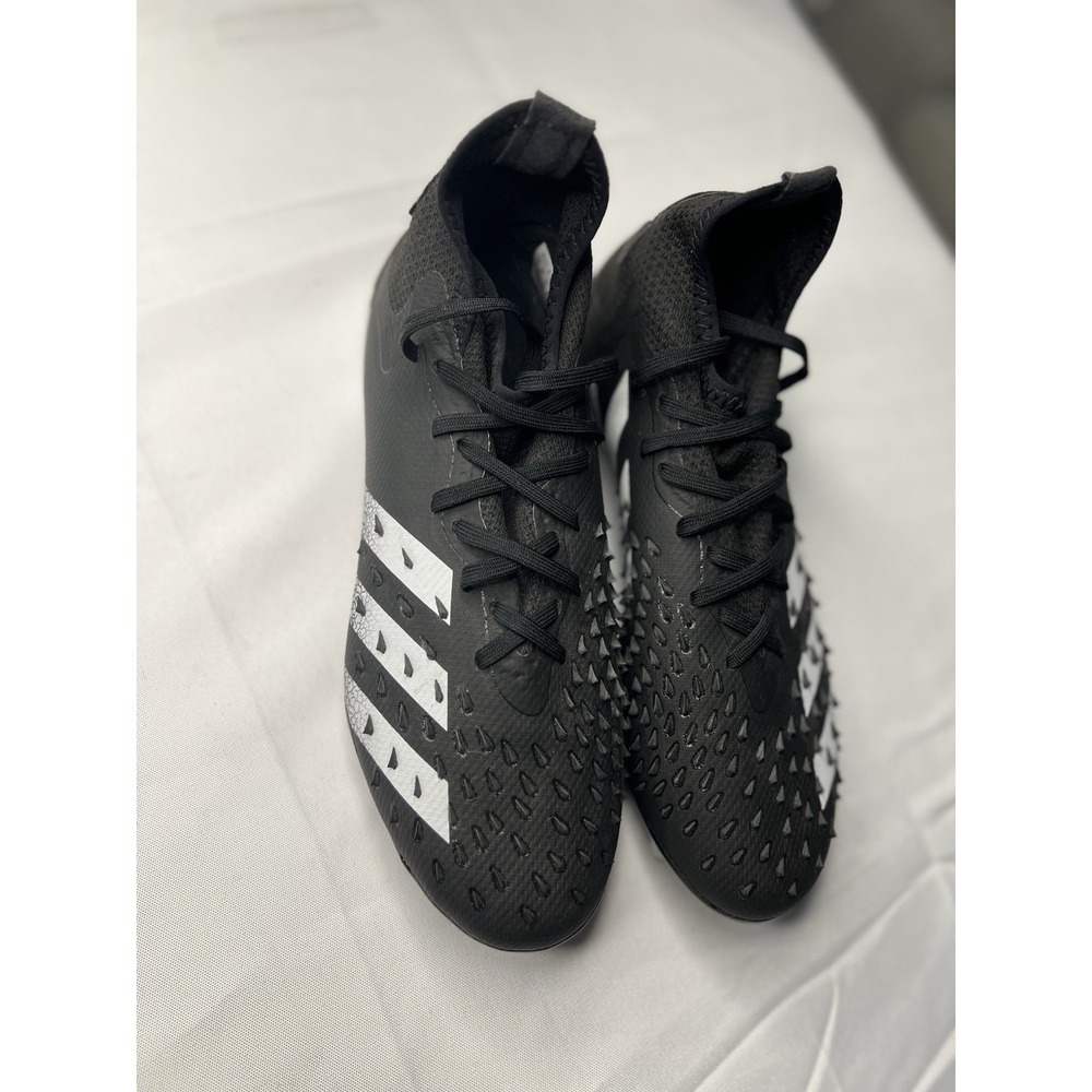 Adidas Predator Freak.2 FG Soccer Cleats Men's 7 Black White Demonskin 2020